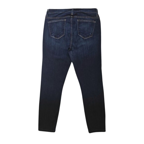 Judy Blue Jeans Womens Plus 1XL Blue Skinny High Rise Stretch Dark Denim Jegging - Picture 3 of 10